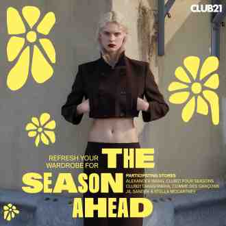 Club 21 Additional 15% OFF Promotion (17 Mar 2023 - 19 Mar 2023)