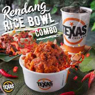 Texas Chicken Rendang Rice Bowl Combo
