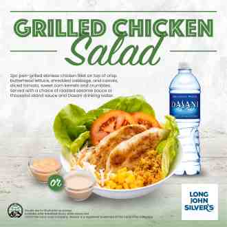 Long John Silver's Grilled Chicken Salad