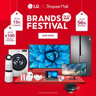 LG Brand Festival Sale Up To 56% Discount on Shopee (10 Mar 2021 - 21 Mar 2021)