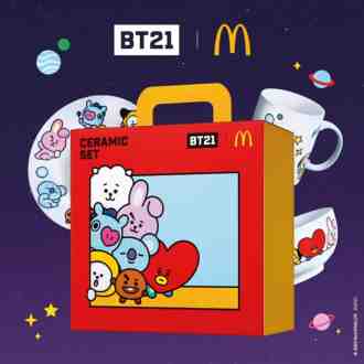 McDonald's BT21 Ceramic Set