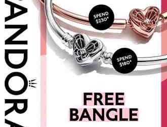 Pandora FREE Bangle Promotion