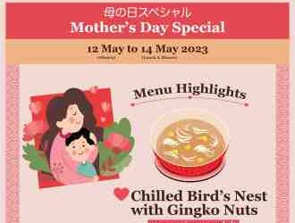 Kiseki Mother's Day Promotion (12 May 2023 - 14 May 2023)