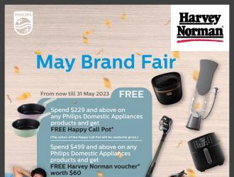 Harvey Norman Philips May Brand Fair Sale (valid until 31 May 2023)