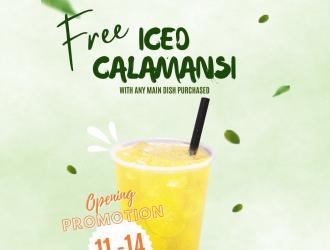 Encik Tan Compass One Opening Promotion FREE Iced Calamansi (11 May 2023 - 14 May 2023)