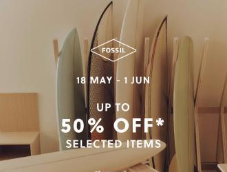 ISETAN Scotts Fossil Promotion Save Up To 50% OFF (19 May 2023 - 21 May 2023)