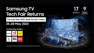 Samsung TV Tech Fair Sale (25 May 2023 - 28 May 2023)