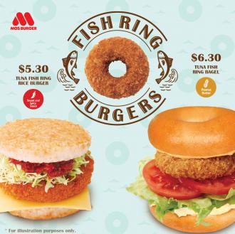 MOS Burger Tuna Fish Ring Burger