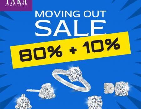 TAKA Jewellery Bugis Junction Moving-Out Sale
