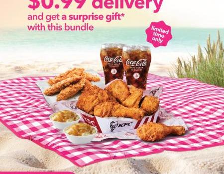 KFC FoodPanda $0.99 Delivery Promotion (valid until 15 Jun 2023)