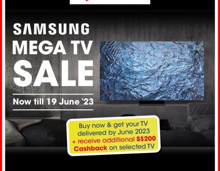 BEST Denki Samsung Mega TV Sale (valid until 19 Jun 2023)