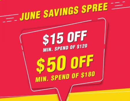 Skechers Compass One June Savings Spree Promotion