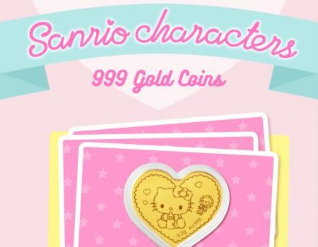 Goldheart Jewelry Sanrio Characters 999 Gold Coins