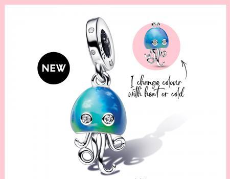 Pandora Colour-Changing Jellyfish Dangle Charm
