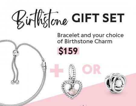 Pandora Birthstone Gift Set Promotion