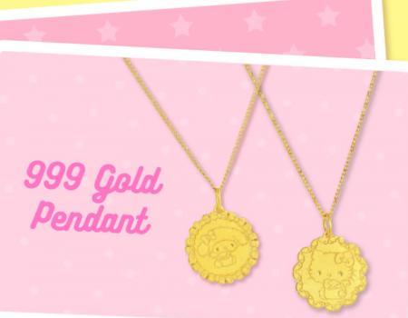Goldheart Jewelry Sanrio Characters Collection 10% OFF Promotion