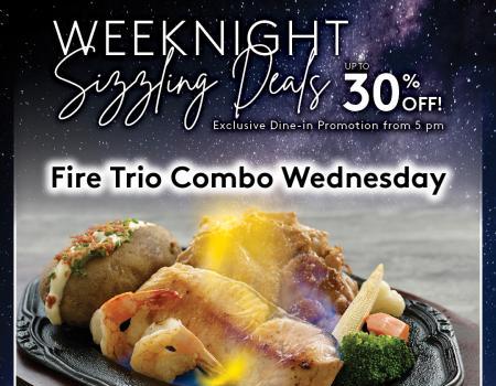 Jack's Place Weeknight Sizzling Deals Promotion Up To 30% OFF