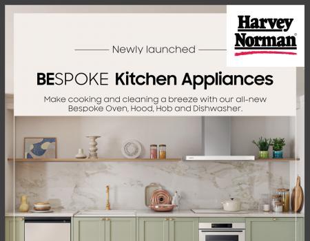 Harvey Norman Samsung BESPOKE Kitchen Appliances Promotion (valid until 4 Sep 2023)