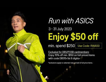 ASICS Run With ASICS Sale (3 Jul 2023 - 31 Jul 2023)