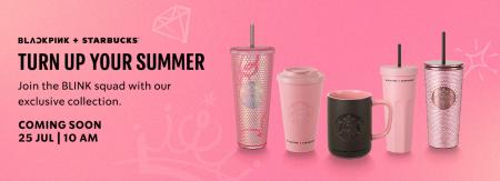 Starbucks BLACKPINK Merchandise Collection (25 July 2023 onwards)
