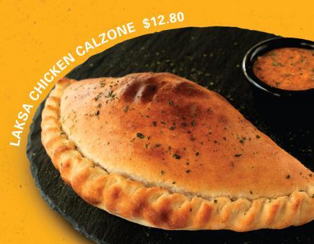 PastaMania National Day Laksa Chicken Calzone