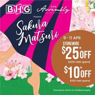 BHG Sakura Fair Promotion (9 Apr 2021 - 11 Apr 2021)
