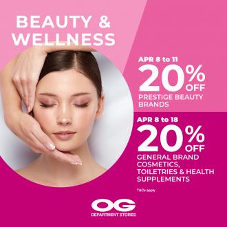OG Beauty & Wellness Fair Sale (8 Apr 2021 - 18 Apr 2021)