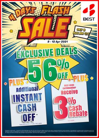 BEST Denki Ngee Ann City 4 Days Flash Sale (9 Apr 2021 - 12 Apr 2021)