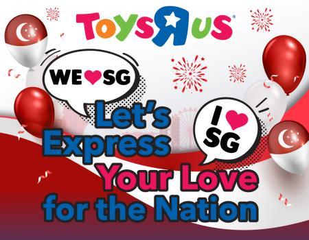 Toys R Us National Day $5.80 OFF Promotion (9 August 2023)