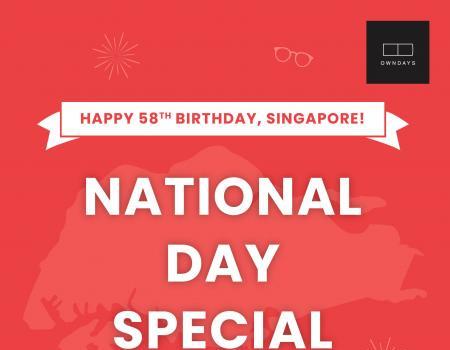 OWNDAYS National Day Promotion (5 Aug 2023 - 9 Aug 2023)