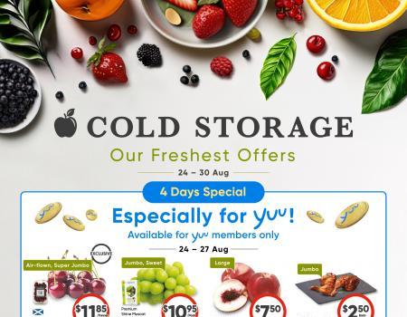 Cold Storage Fresh Items Promotion (24 Aug 2023 - 30 Aug 2023)