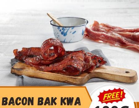 Fragrance Bak Kwa FREE 100G Bacon Bak Kwa Promotion