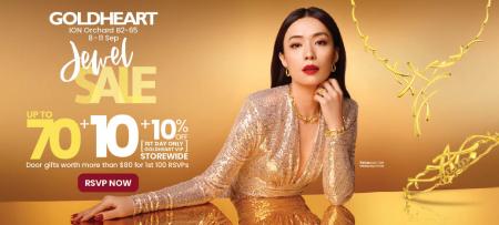 Goldheart 9.9 Jewel Sale at ION Orchard (8 Sep 2023 - 11 Sep 2023)