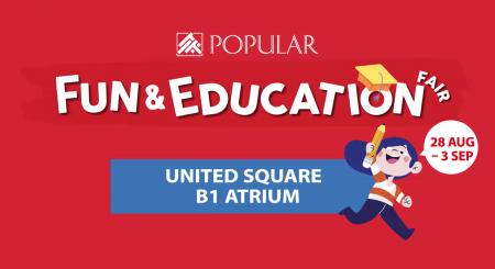 POPULAR Fun & Education Fair at United Square (28 Aug 2023 - 3 Sep 2023)