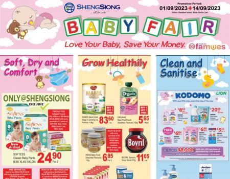 Sheng Siong Baby Fair Promotion (1 September 2023 - 14 September 2023)
