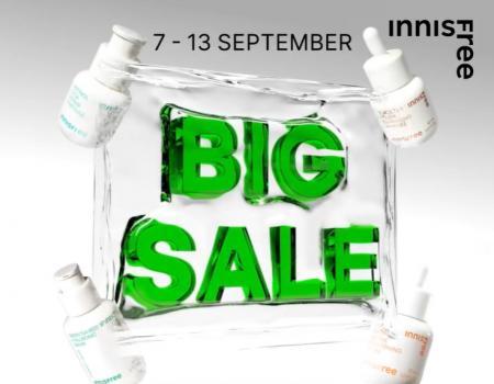 INNISFREE Big Sale (7 Sep 2023 - 13 Sep 2023)