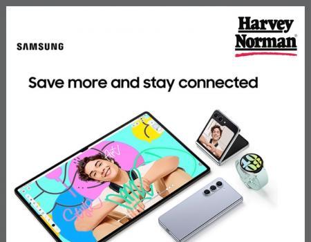 Harvey Norman Samsung Galaxy Promotion (valid until 15 Sep 2023)