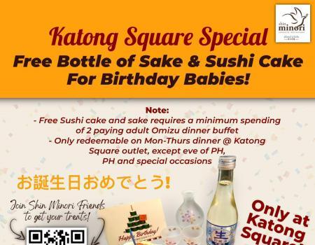 Shin Minori Katong Square September Babies Promotion