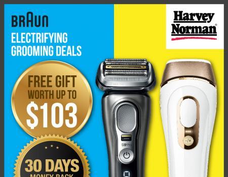 Harvey Norman Braun Electrifying Grooming Deals Promotion