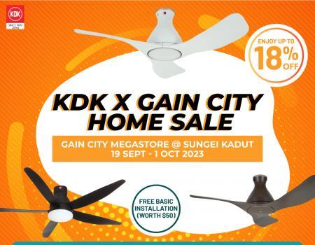 Gain City KDK Home Sale (19 September 2023 - 1 October 2023)