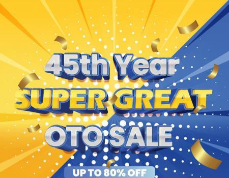 OTO Super Great Sales Up To 80% OFF