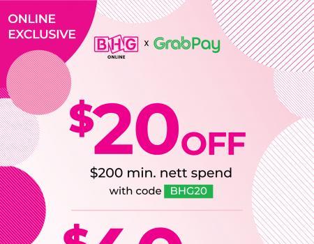 BHG Online GrabPay Promotion
