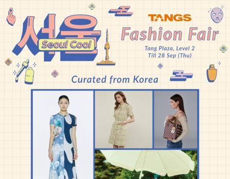 TANGS Korean Fashion Fair Sale (valid until 28 September 2023)