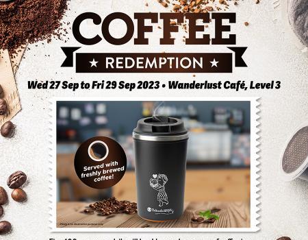 Takashimaya Coffee Redemption Promotion (27 Sep 2023 - 29 Sep 2023)