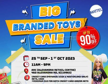 Mattel Toys Warehouse Sale Up To 90% OFF (25 Sep 2023 - 1 Oct 2023)