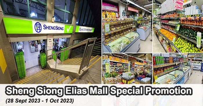 Sheng Siong Elias Mall Special Promotions (28 Sep 2023 - 1 Oct 2023)