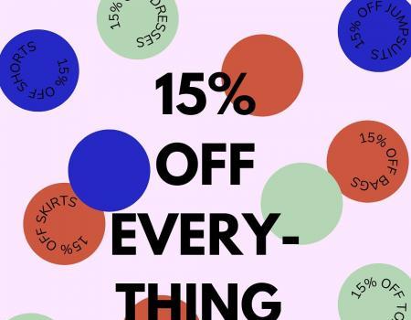 YACHT 21 Weekend Flash Sale 15% OFF Every-thing (29 Sep 2023 - 1 Oct 2023)