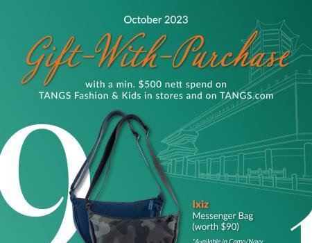 TANGS October Member Exclusive Deals, Gifts-With-Purchase & Special Buys Promotion