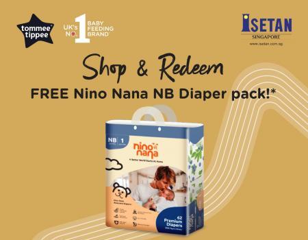 Isetan Scotts FREE Nino Nana NB Diaper Pack Promotion (13 Oct 2023 - 26 Oct 2023)