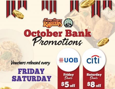 Kenny Rogers Roasters October Bank Promotions